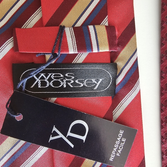 Vintage Paris Luxury 100% Silk Ties by WES DORSEY RARE - Picture 7 of 9